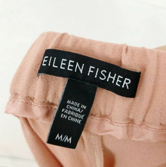 Eileen Fisher Soft Brown Trousers - Picture 2 of 12